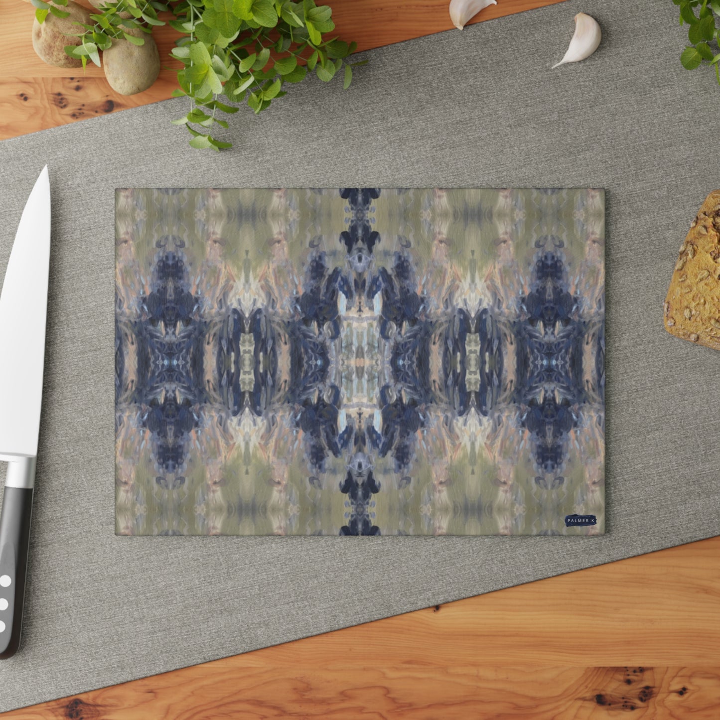 Glass Cutting Board - Gallop Rhythm (TRAIL/P2A)
