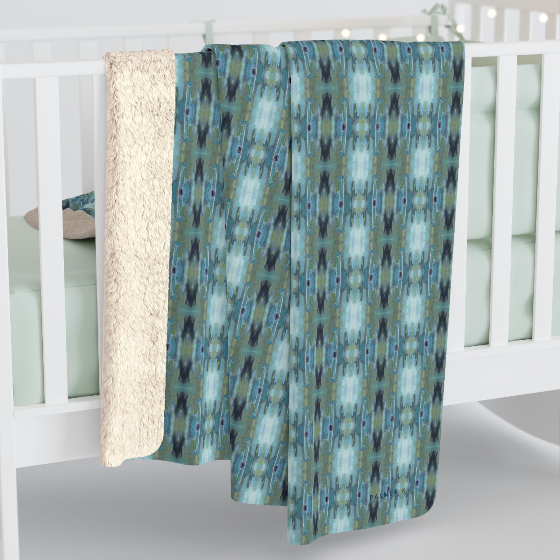 Unbelievably fluffy and warm - this high quality cozy fleece blanket is impossible to leave behind. The perfect size for snuggling on the couch, by the fireplace or at outdoor events.
.: Made with 100% polyester that's 1/8'' (3mm) thick for extra warmth and a feel that is supremely soft to the touch. 
.: All fleeces come with a one-sided print and a velvety, plush backside for extra coziness. 
.: Available in 2 sizes - 50 x 60 throw size and 60 x 80 twin bed size