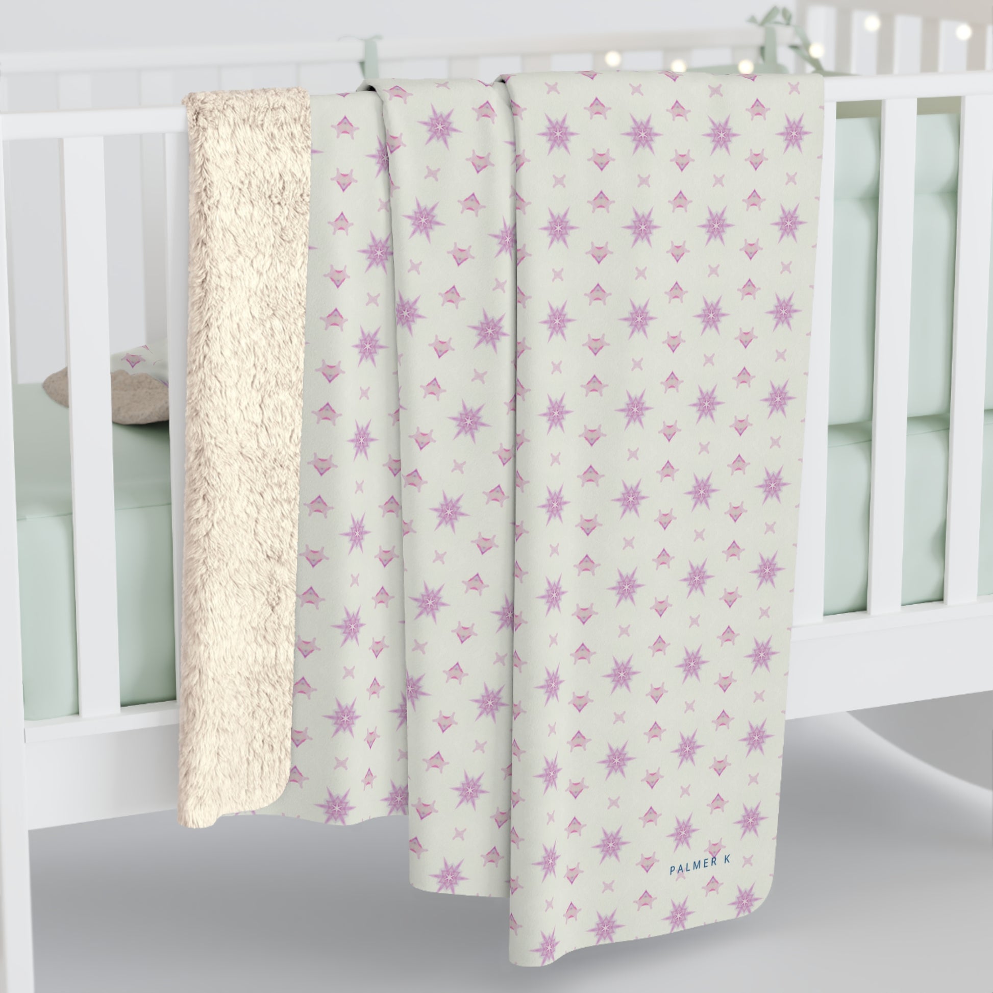 Unbelievably fluffy and warm - this high quality cozy fleece blanket is impossible to leave behind. The perfect size for snuggling on the couch, by the fireplace or at outdoor events.
.: Made with 100% polyester that's 1/8'' (3mm) thick for extra warmth and a feel that is supremely soft to the touch. 
.: All fleeces come with a one-sided print and a velvety, plush backside for extra coziness. 
.: Available in 2 sizes - 50 x 60 throw size and 60 x 80 twin bed size