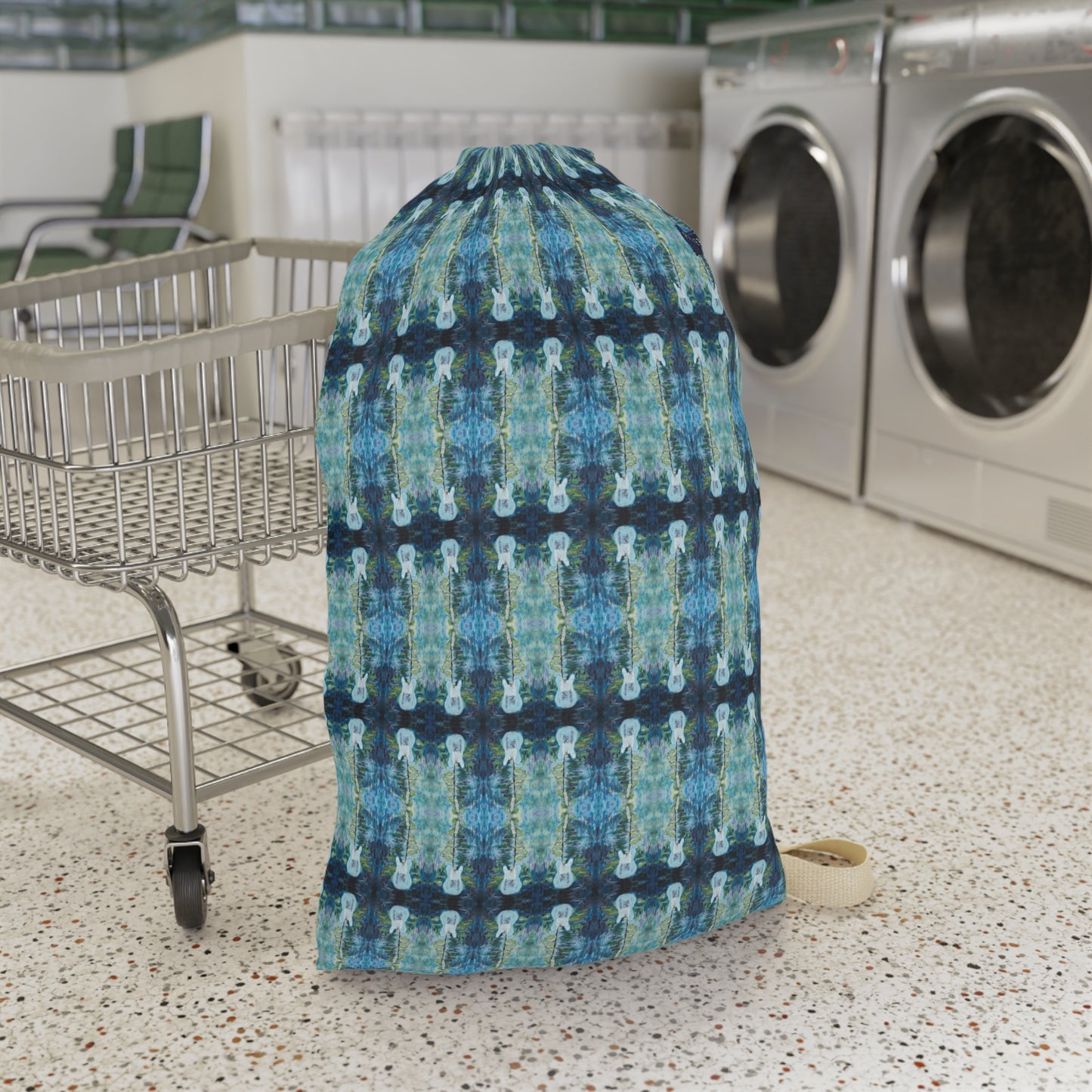 Laundry Bag - GUITARS - Blue Telecaster Guitars