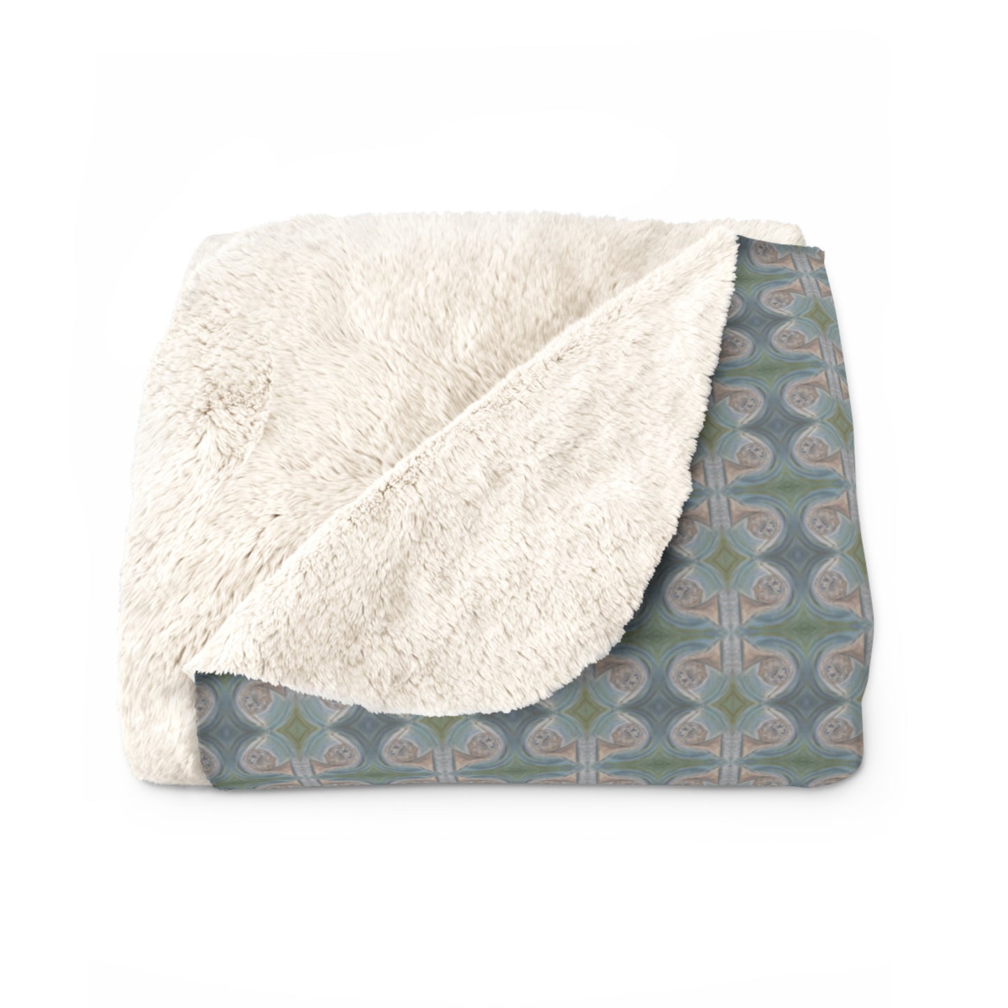 Sherpa Throw Blanket - French Horns (SF-FH)