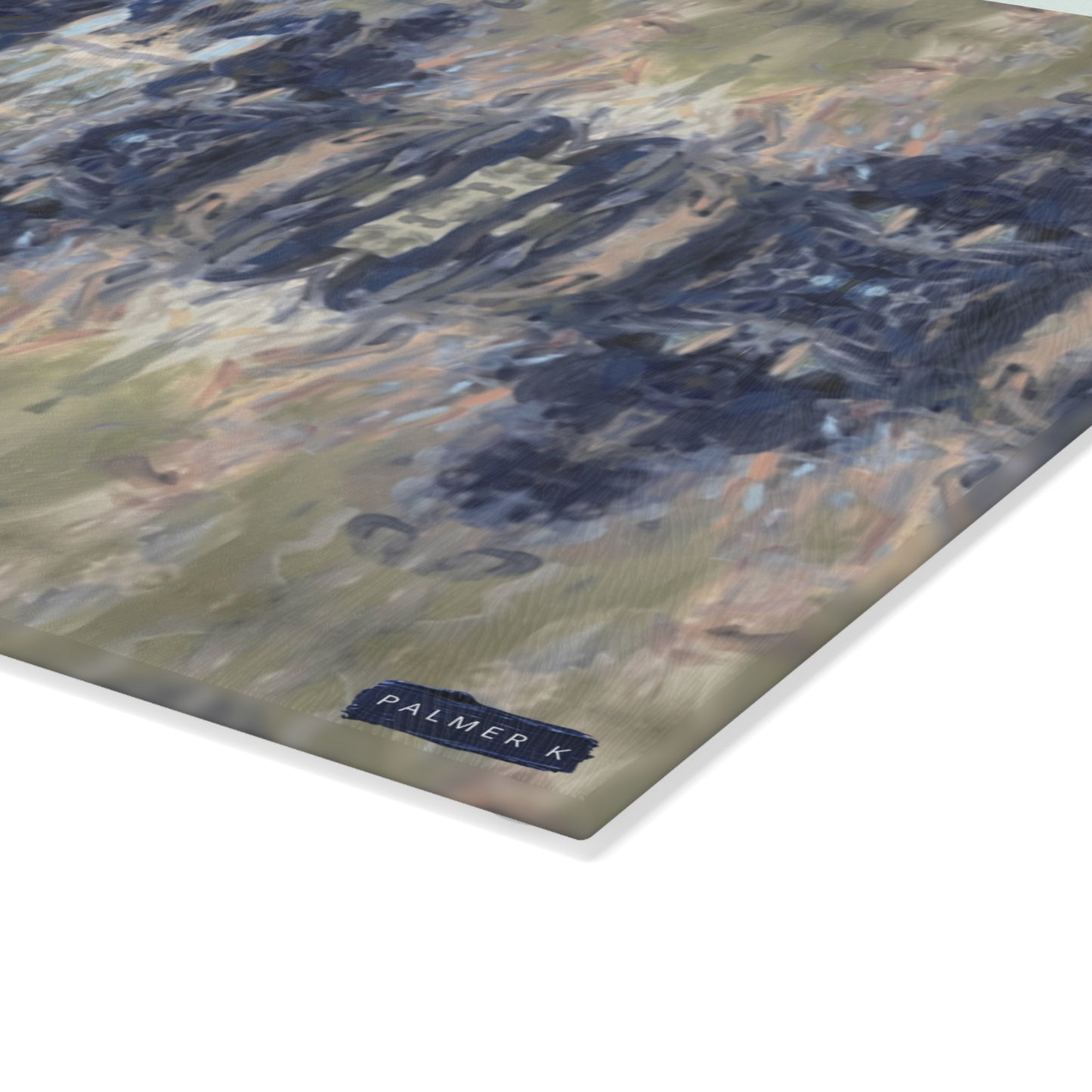 Glass Cutting Board - Gallop Rhythm (TRAIL/P2A)