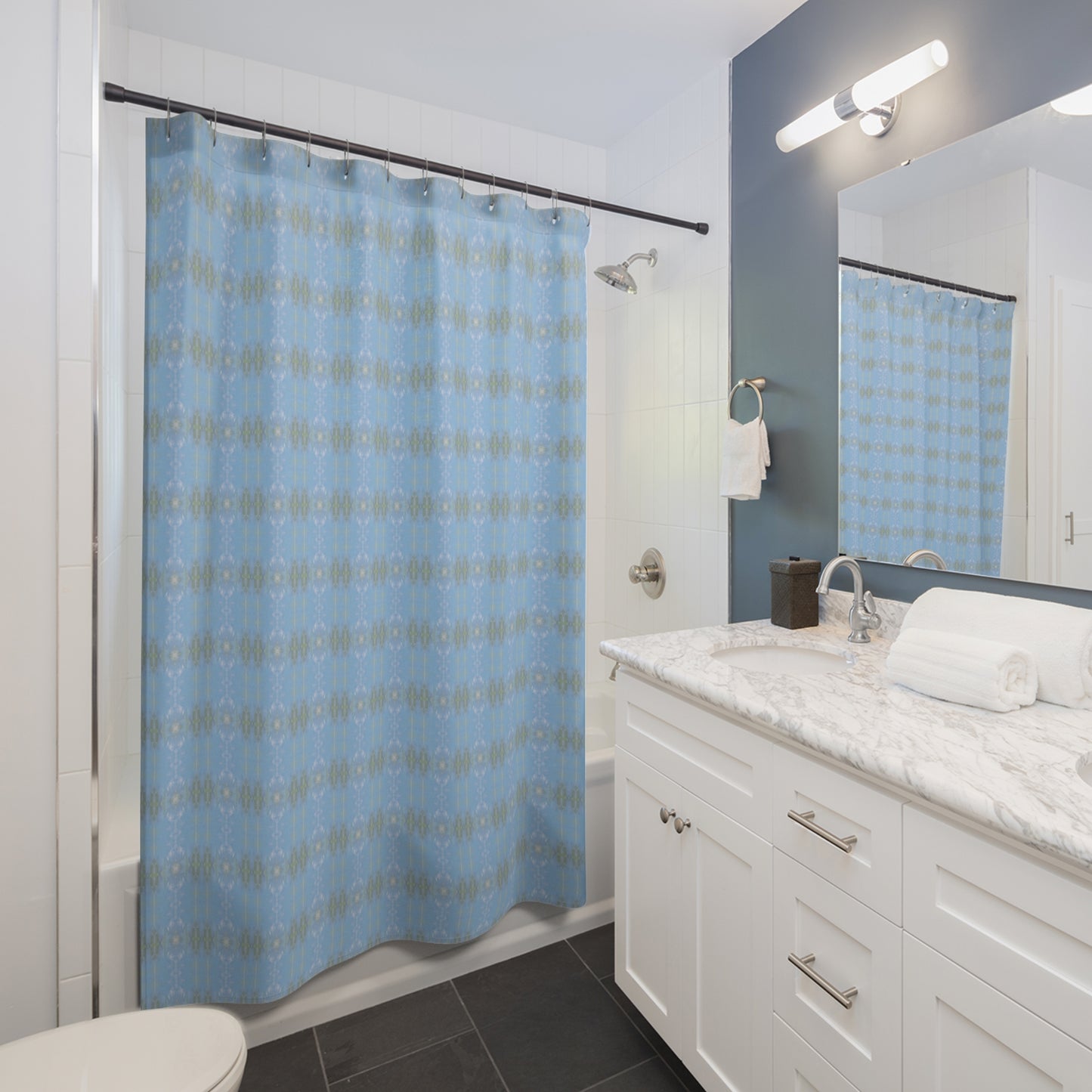 Shower Curtain - Blue Legato 2 (HT/P4A)