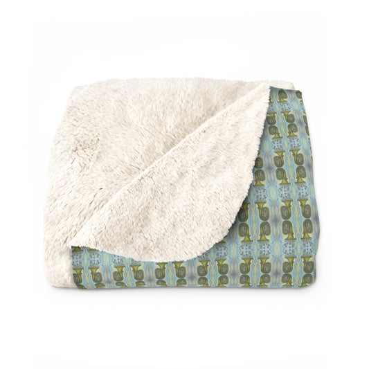 Sherpa Throw Blanket - Tubas (SF-TUBA)