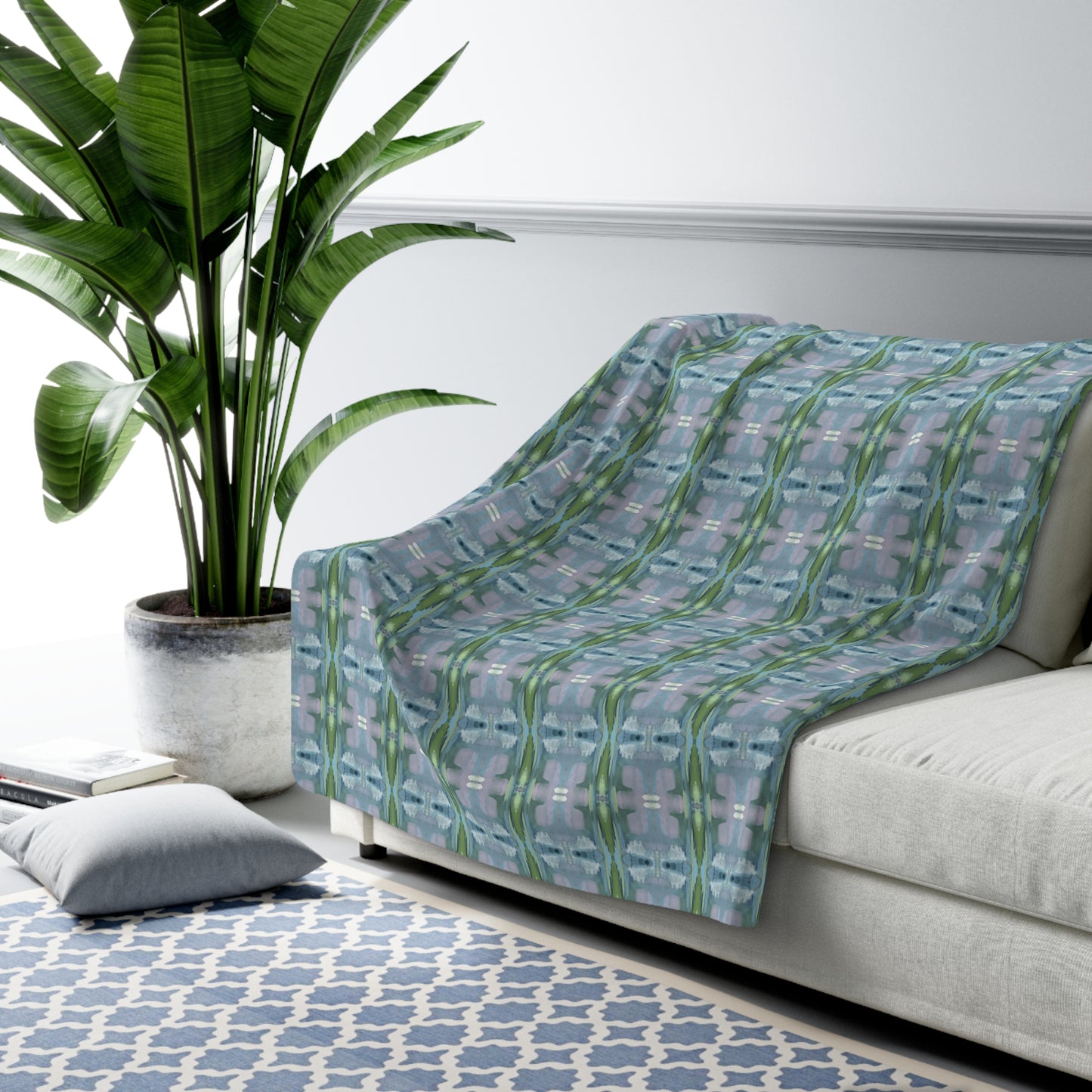 Unbelievably fluffy and warm - this high quality cozy fleece blanket is impossible to leave behind. The perfect size for snuggling on the couch, by the fireplace or at outdoor events.
.: Made with 100% polyester that's 1/8'' (3mm) thick for extra warmth and a feel that is supremely soft to the touch.
.: All fleeces come with a one-sided print and a velvety, plush backside for extra coziness.
.: Available in 2 sizes - 50 x 60 throw size and 60 x 80 twin bed size