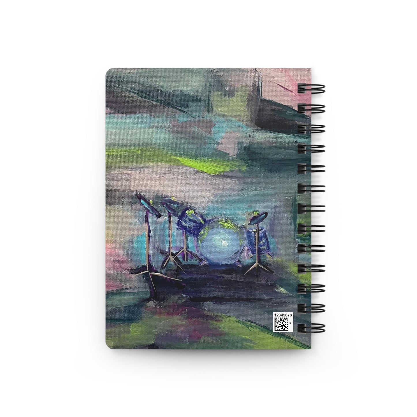 Spiral Bound Notebook: Drums - Notes from the Rhythm