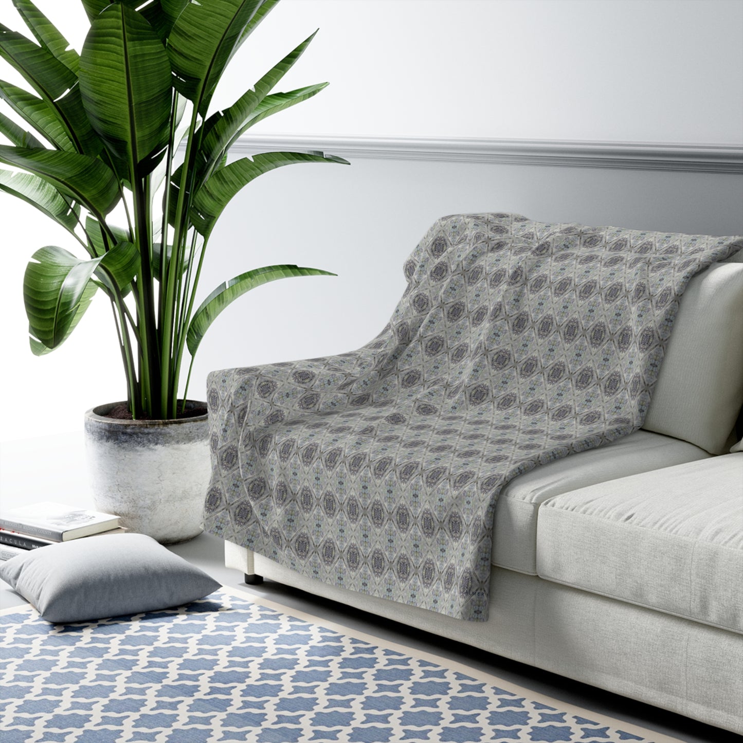 Sherpa Throw Blanket - Flutes (SF-MD)