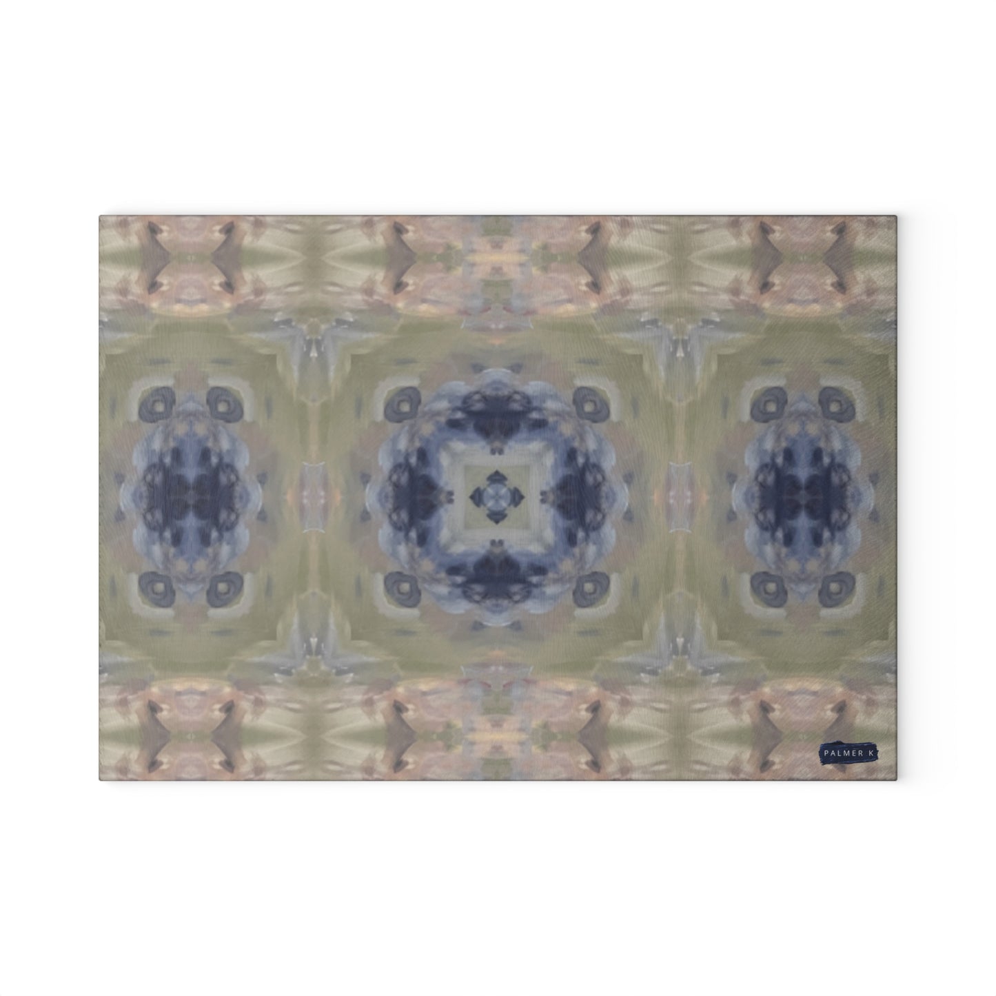 Textured Glass Cutting Board - Meadow Bloom (TRAIL/P17)