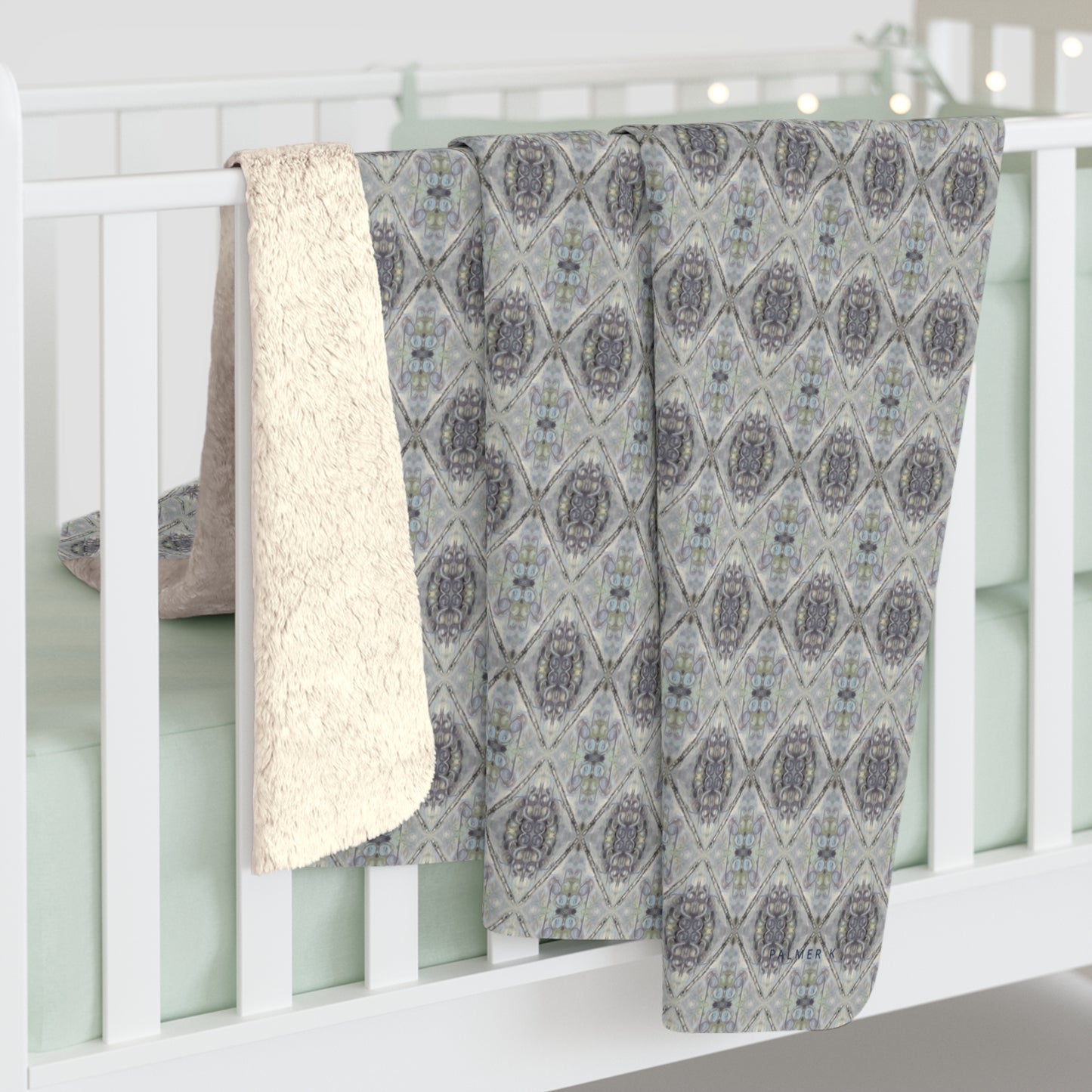 Sherpa Throw Blanket - Flutes (SF-MD)