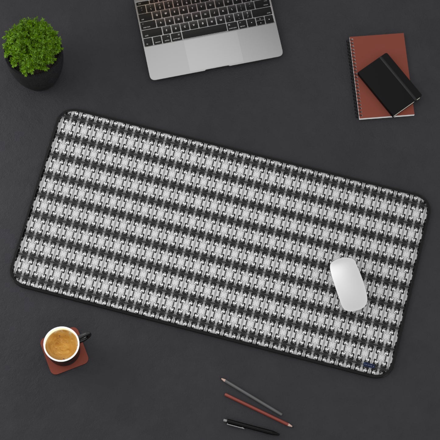 Desk Pad - Black and White Telecaster Guitars (DP - OMB/BW)