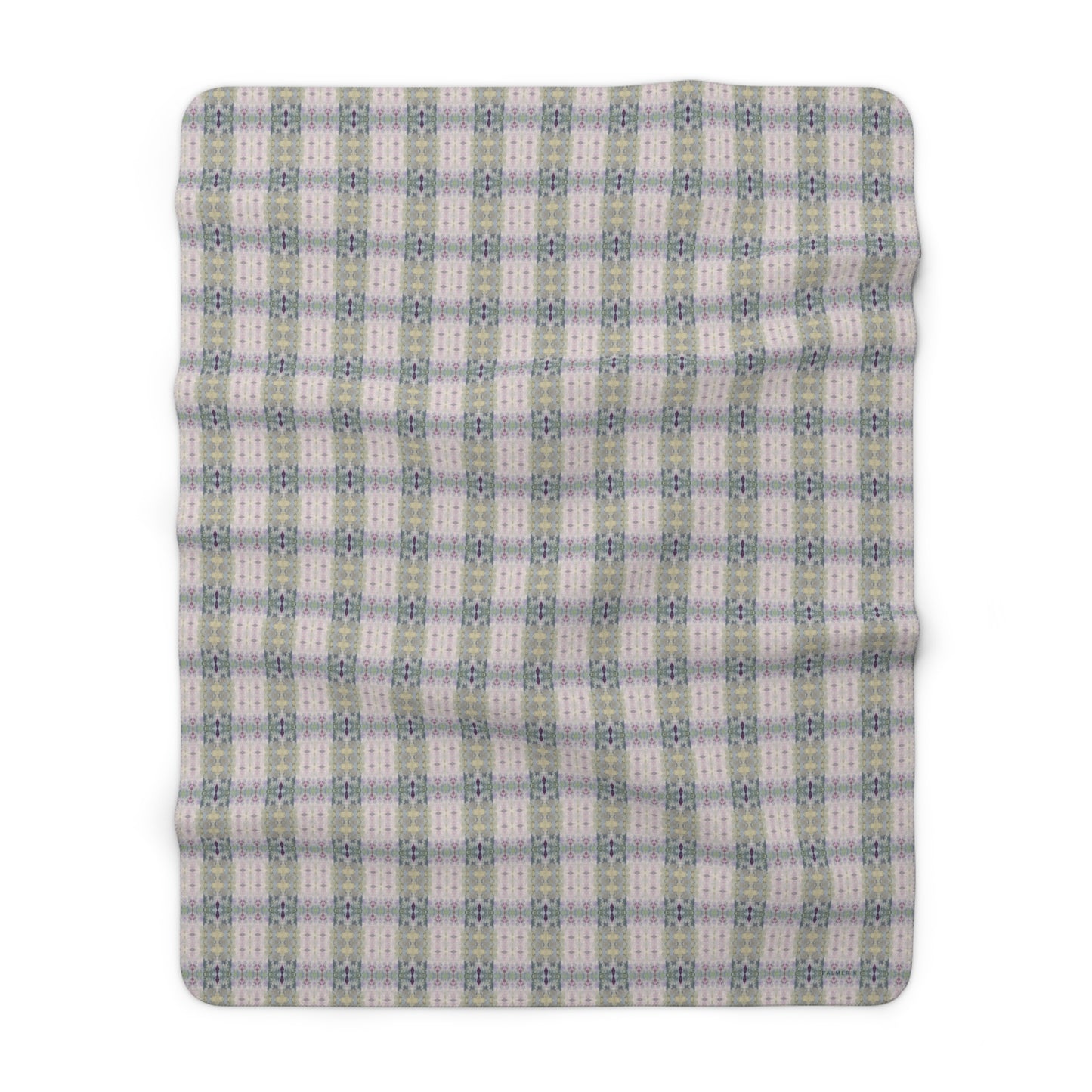 Sherpa Throw Blanket - Hourglass Plaid (TR/P10A)