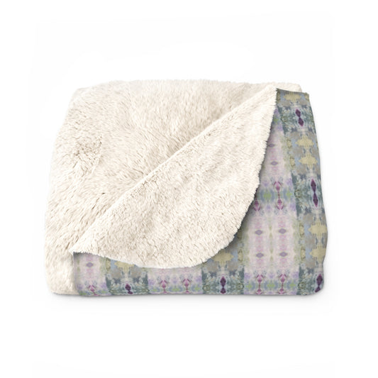 Sherpa Throw Blanket - Hourglass Plaid (TR/P10A)
