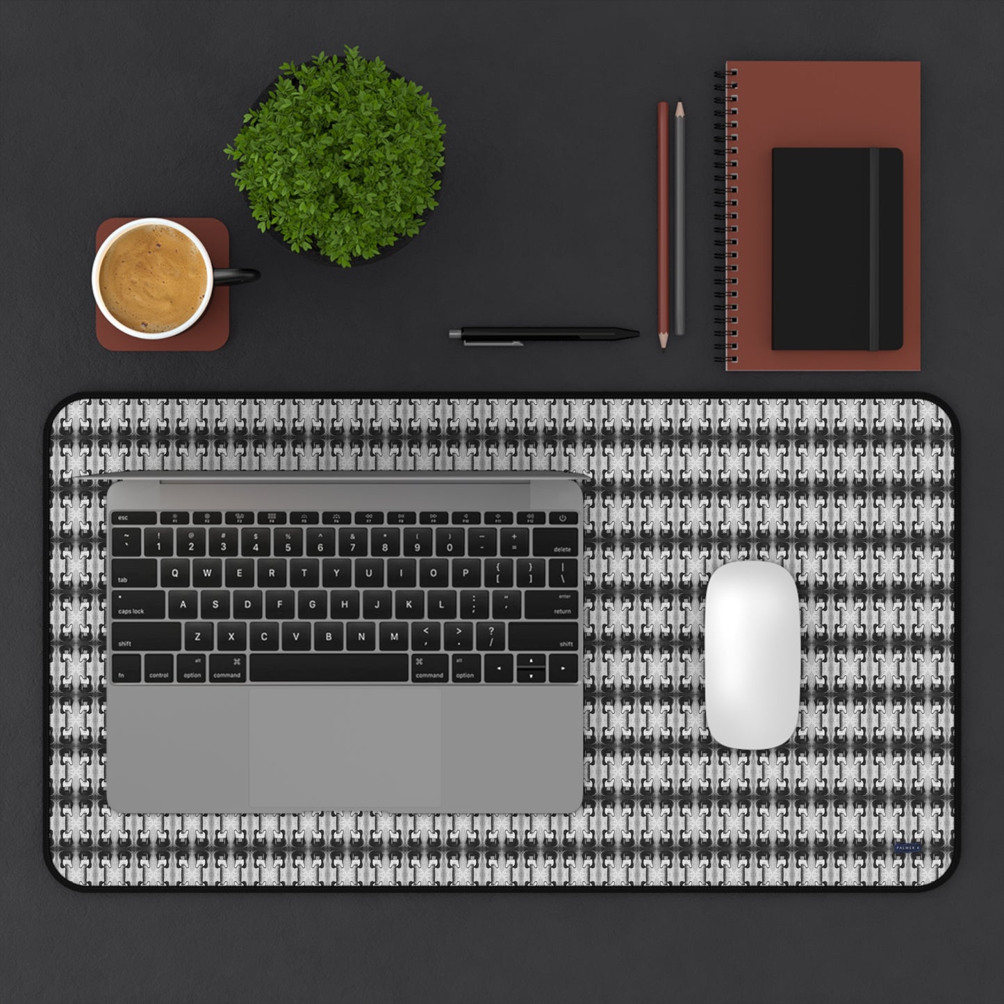 Desk Pad - Black and White Telecaster Guitars (DP - OMB/BW)