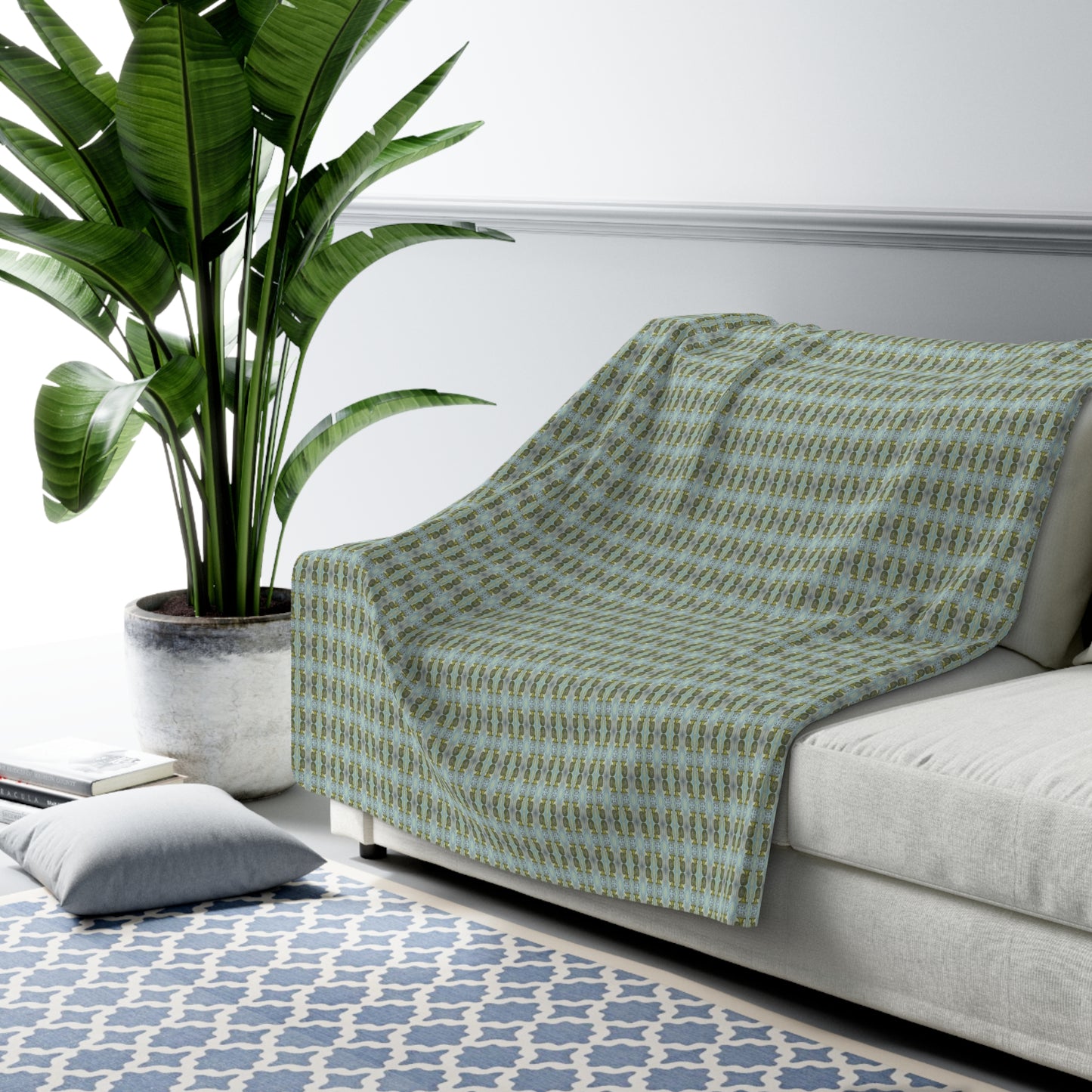 Sherpa Throw Blanket - Tubas (SF-TUBA)