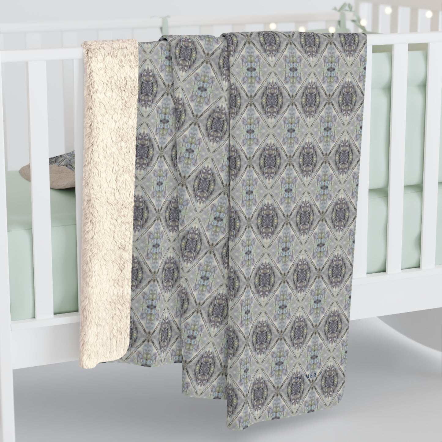 Sherpa Throw Blanket - Flutes (SF-MD)