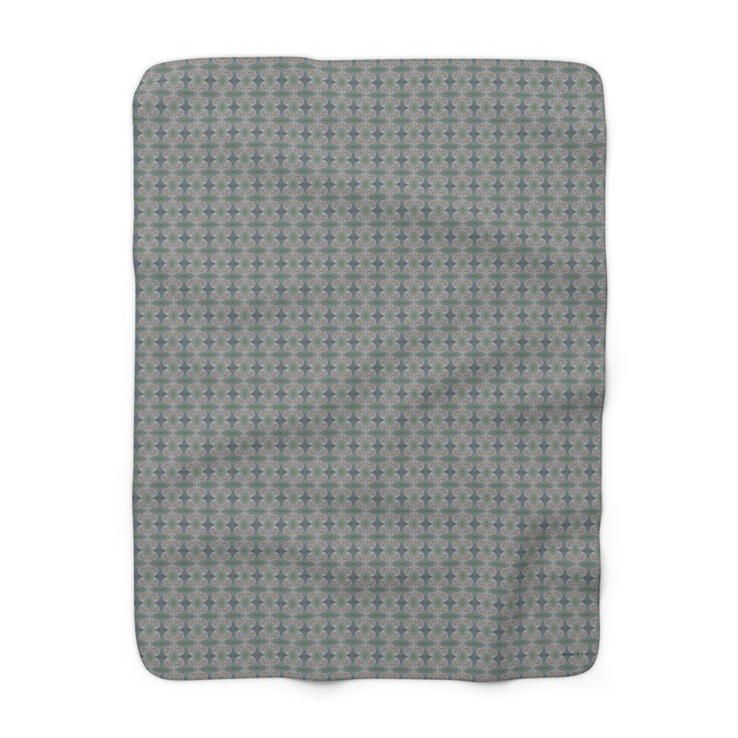 Sherpa Throw Blanket - French Horns (SF-FH)