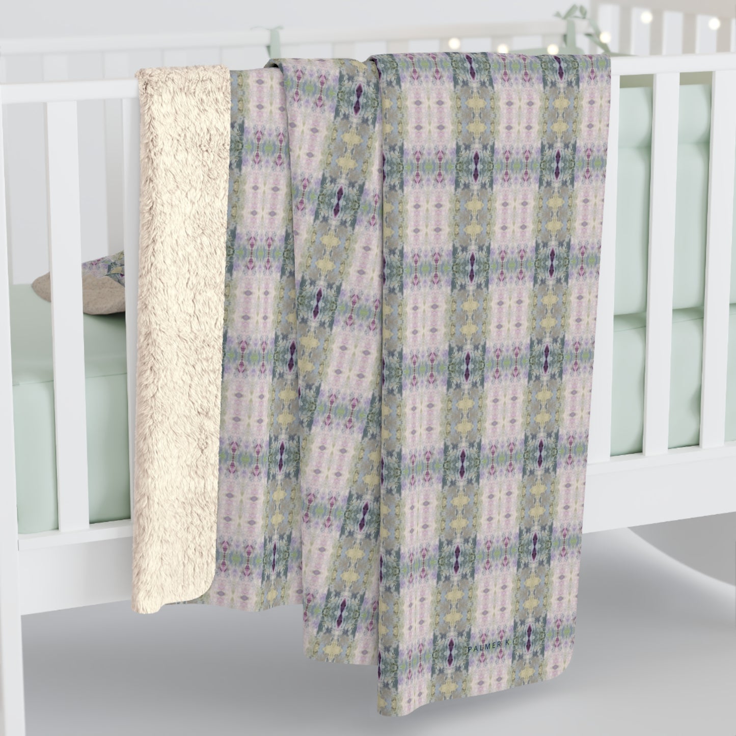 Sherpa Throw Blanket - Hourglass Plaid (TR/P10A)