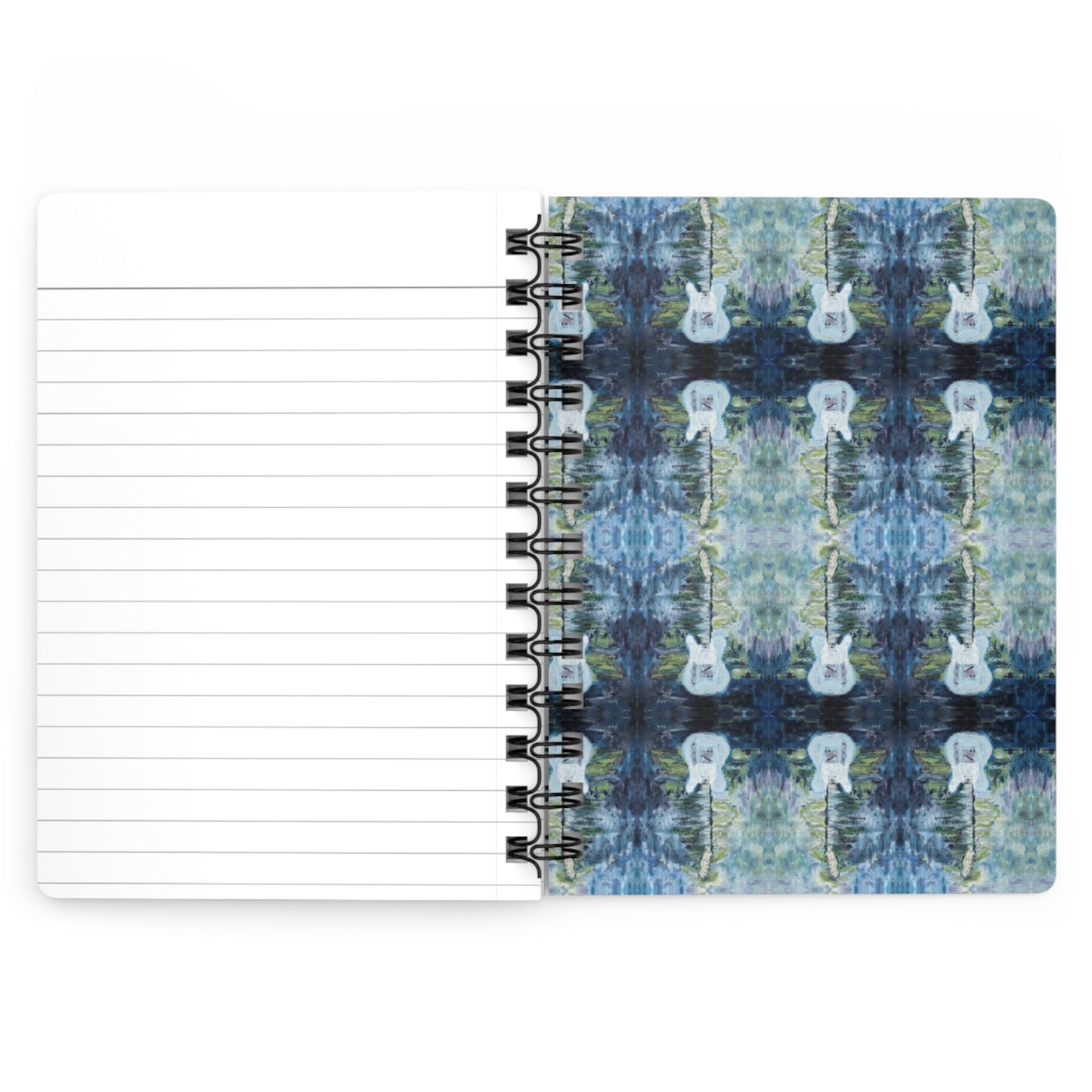 Spiral Bound Notebook: Notes from the Guitar Strings - Telecaster Guitar