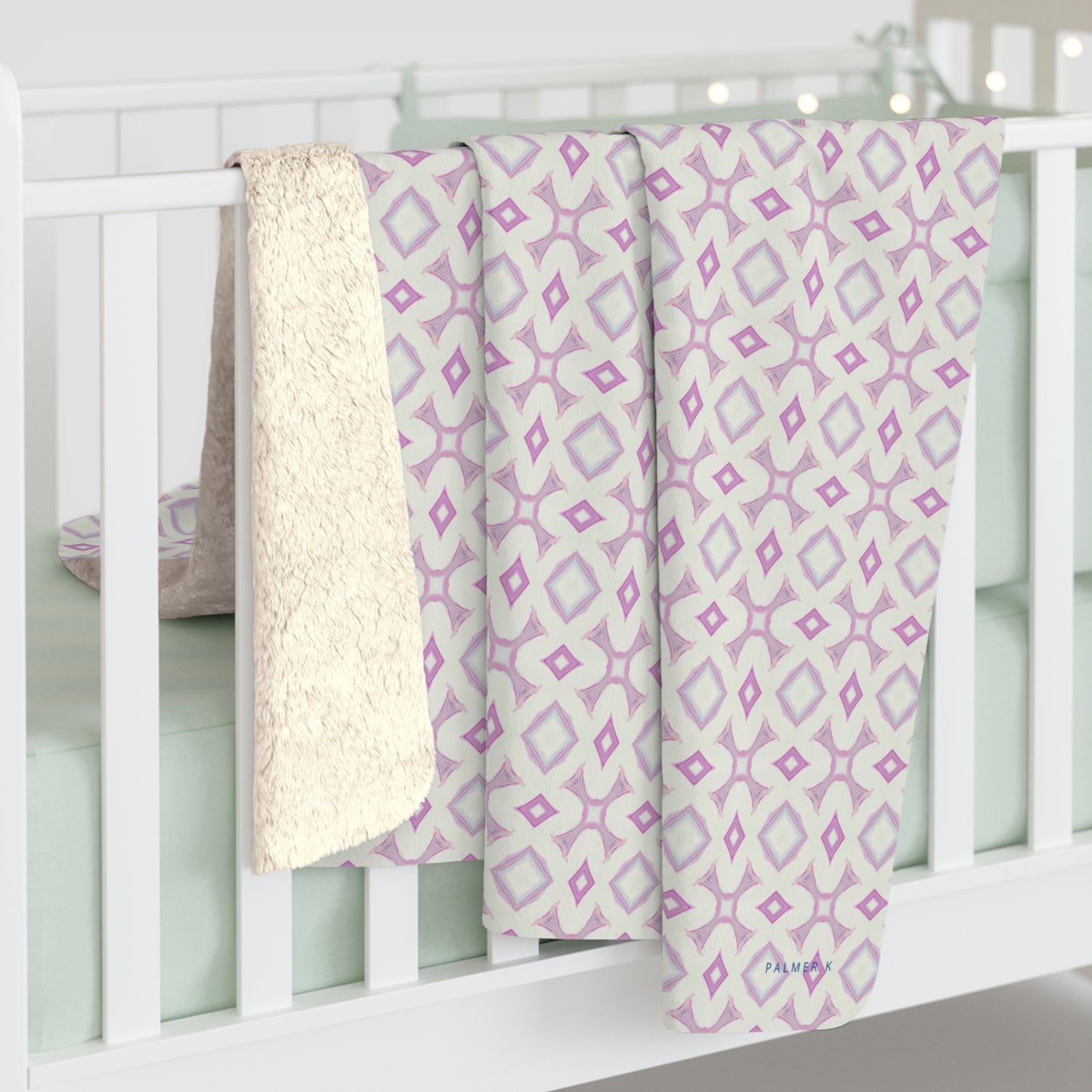 Unbelievably fluffy and warm - our high quality cozy fleece blanket in pink and white is impossible to leave behind. The perfect size for snuggling on the couch, by the fireplace or at outdoor events.
.: Made with 100% polyester that's 1/8'' (3mm) thick for extra warmth and a feel that is supremely soft to the touch.
.: All fleeces come with a one-sided print and a velvety, plush backside for extra coziness.
.: Available in 2 sizes - 50 x 60 throw size and 60 x 80 twin bed size