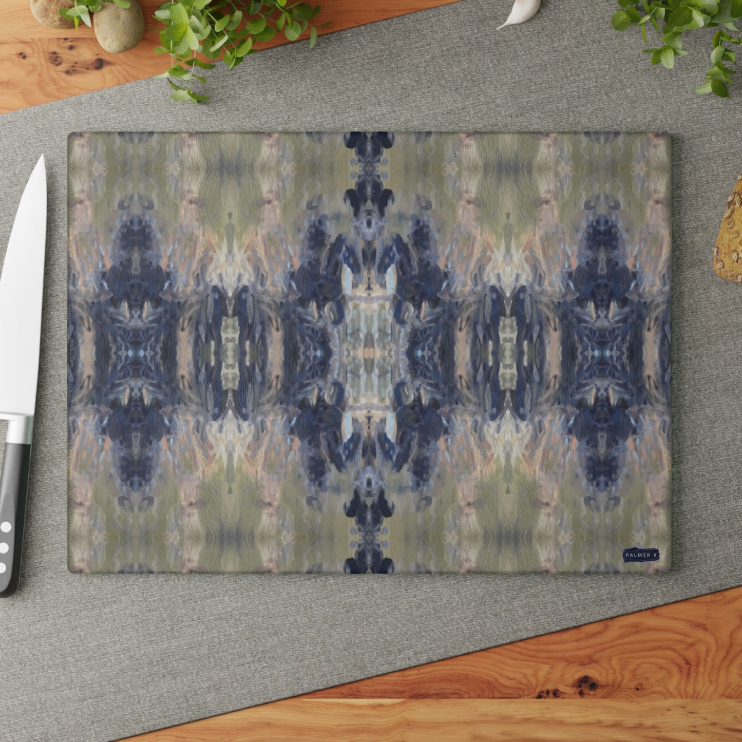 Glass Cutting Board - Gallop Rhythm (TRAIL/P2A)
