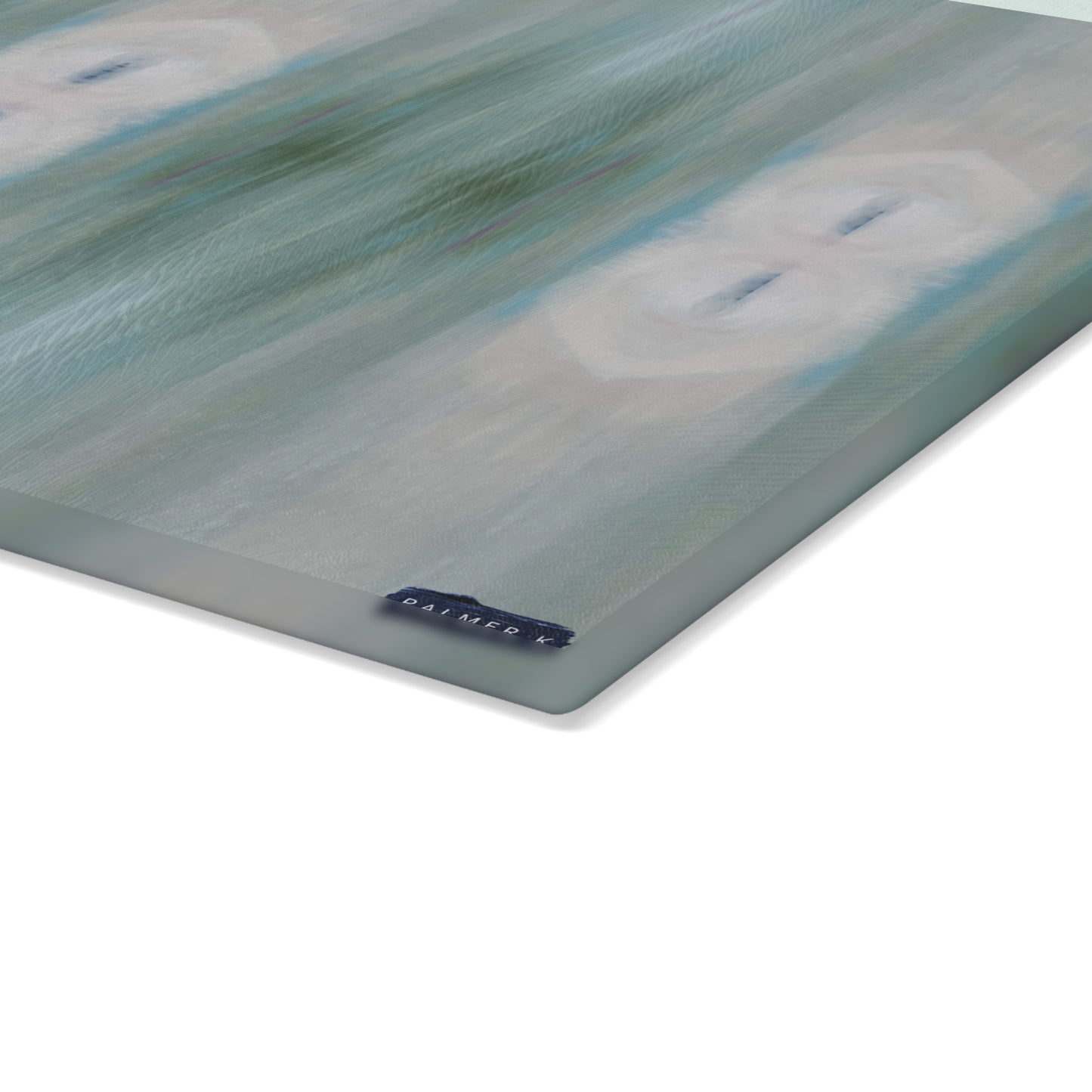 Glass Cutting Board - Foggy Mornings (LLO/P16)