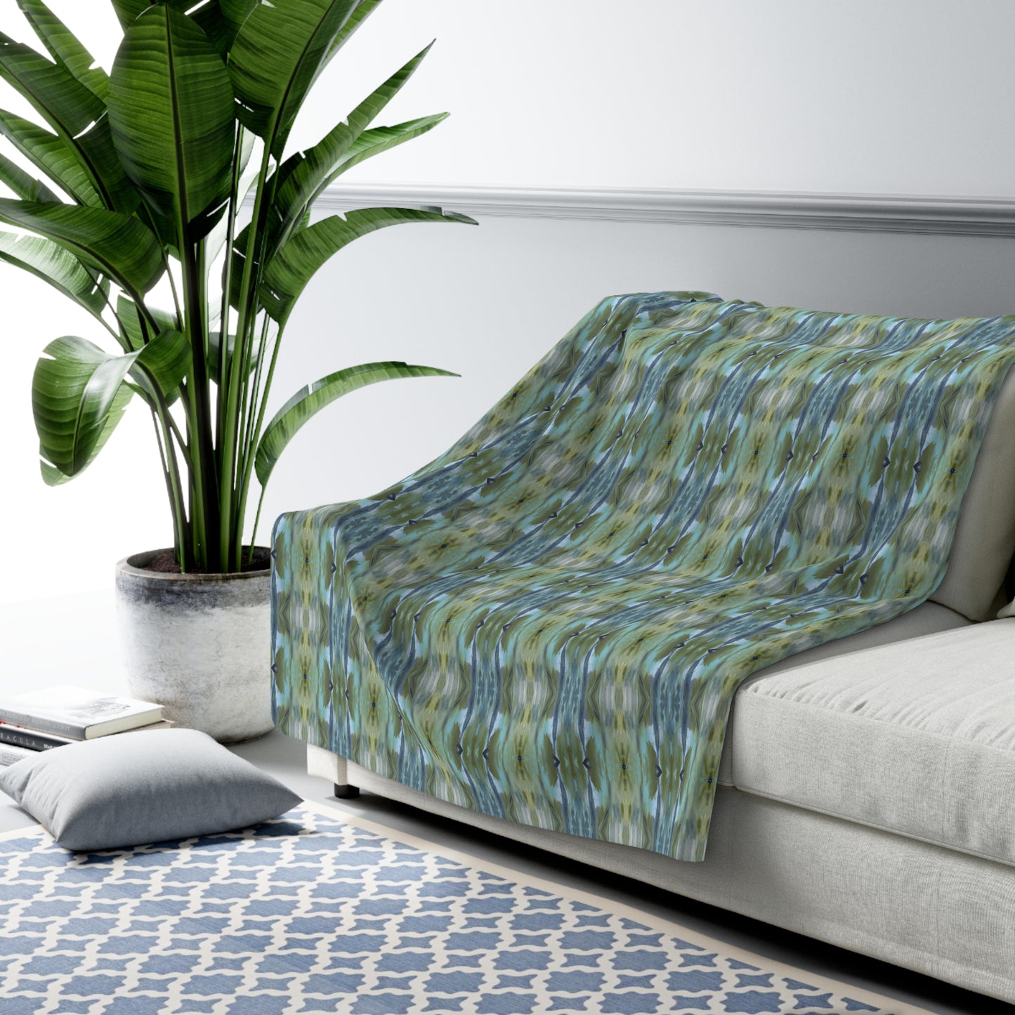 Sherpa Throw Blanket - Harmonic Groove (TO/P7)