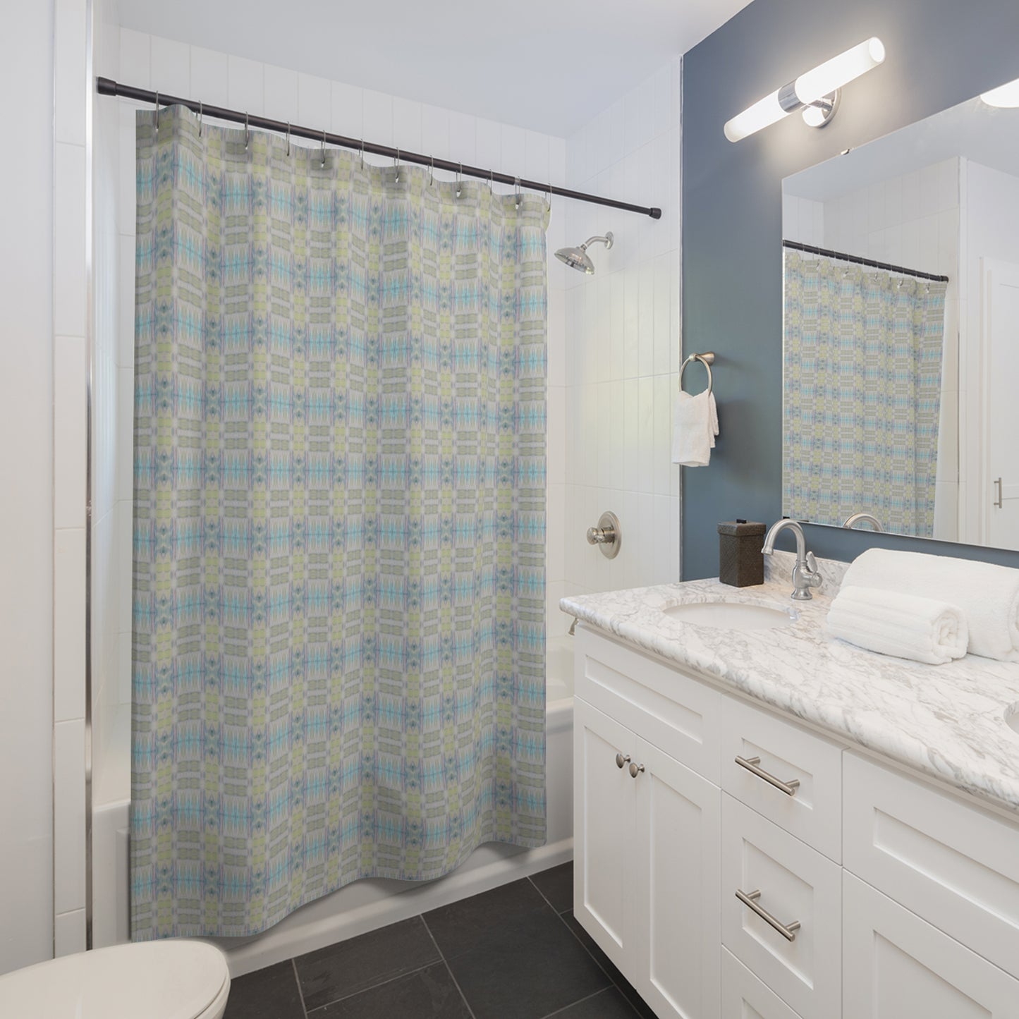 Shower Curtain - South Beach Tides 2 (SING/P6A)