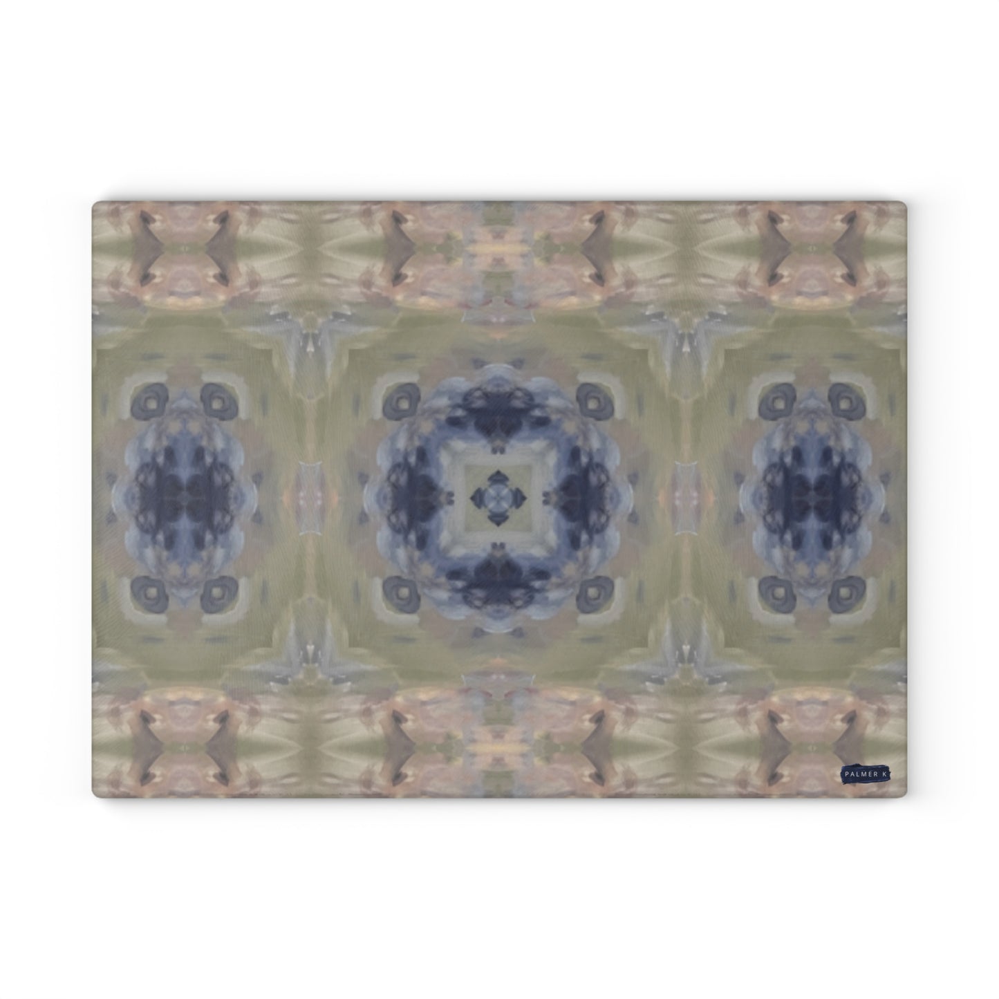 Textured Glass Cutting Board - Meadow Bloom (TRAIL/P17)