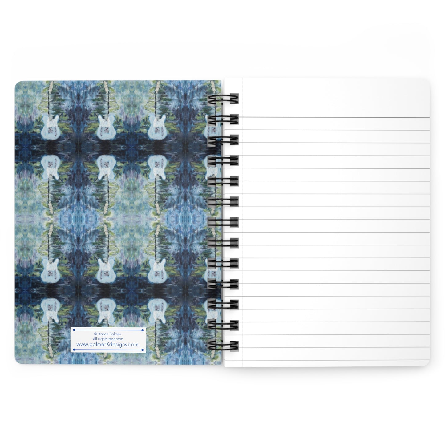 Spiral Bound Notebook: Notes from the Guitar Strings - Telecaster Guitar