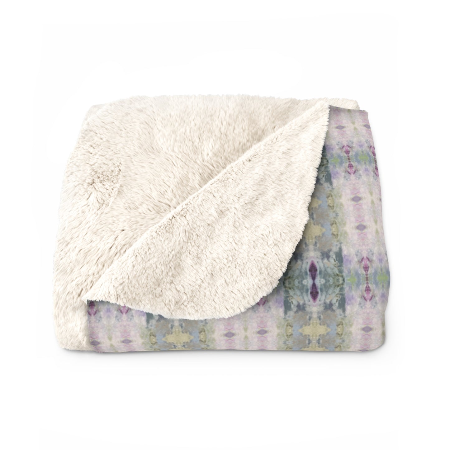 Sherpa Throw Blanket - Hourglass Plaid (TR/P10A)