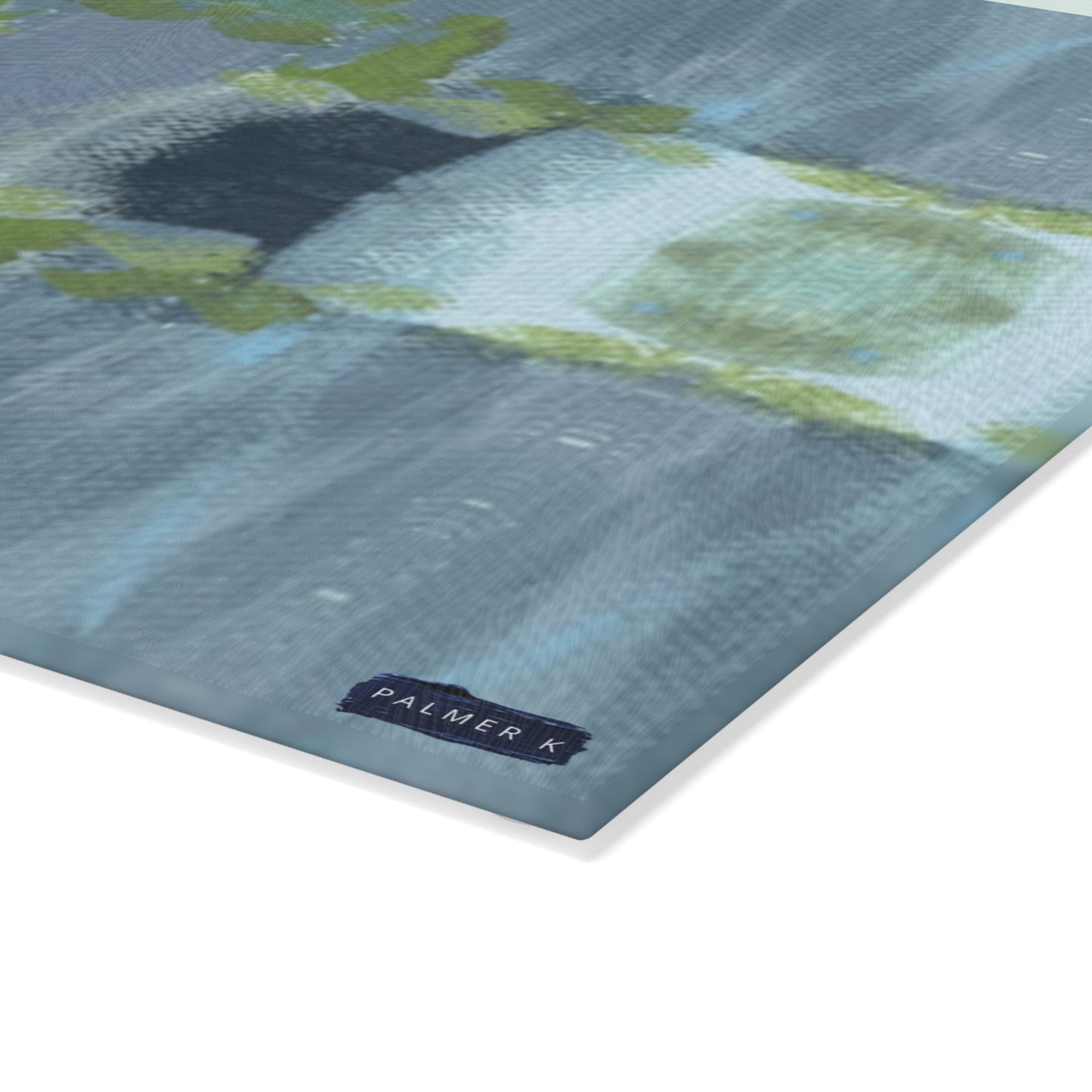 Textured Glass Cutting Board - Lavender Melody (ABJ/P10)