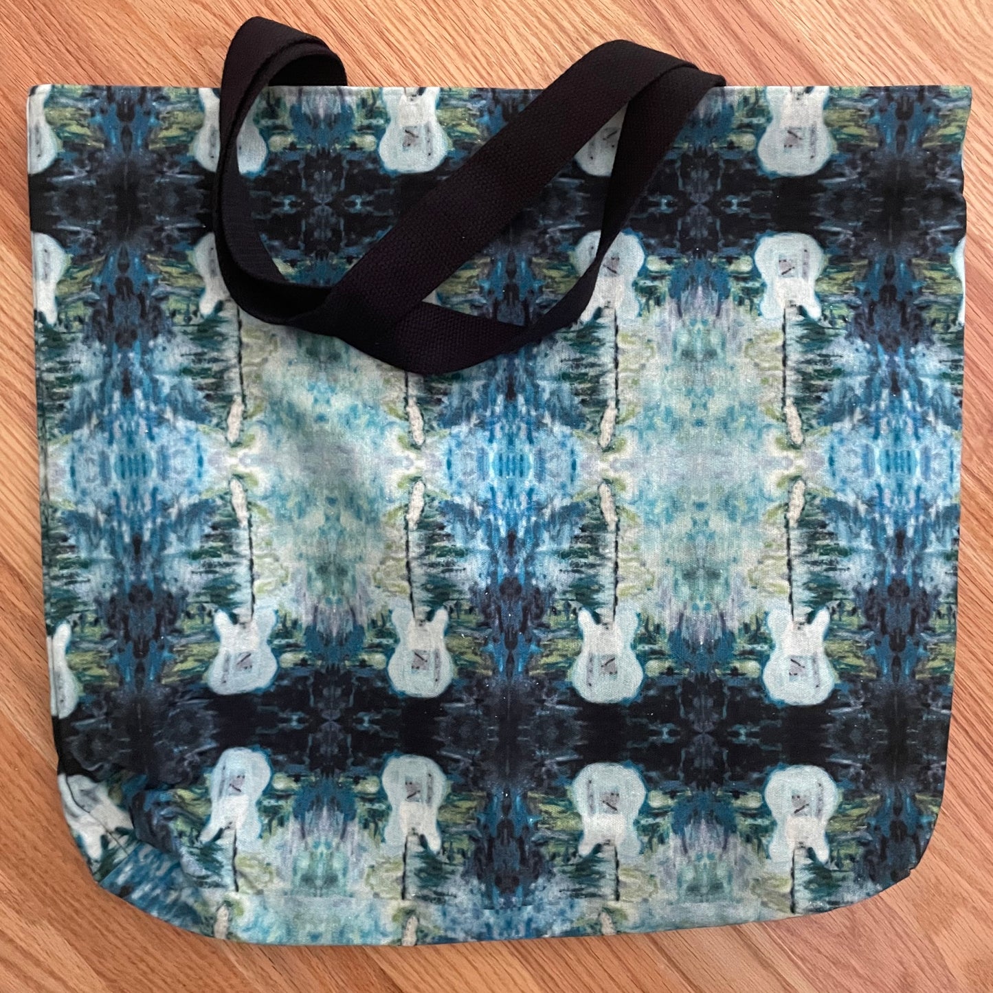 Market Tote - Blue Telecaster Guitars (MT-NBH/P1)