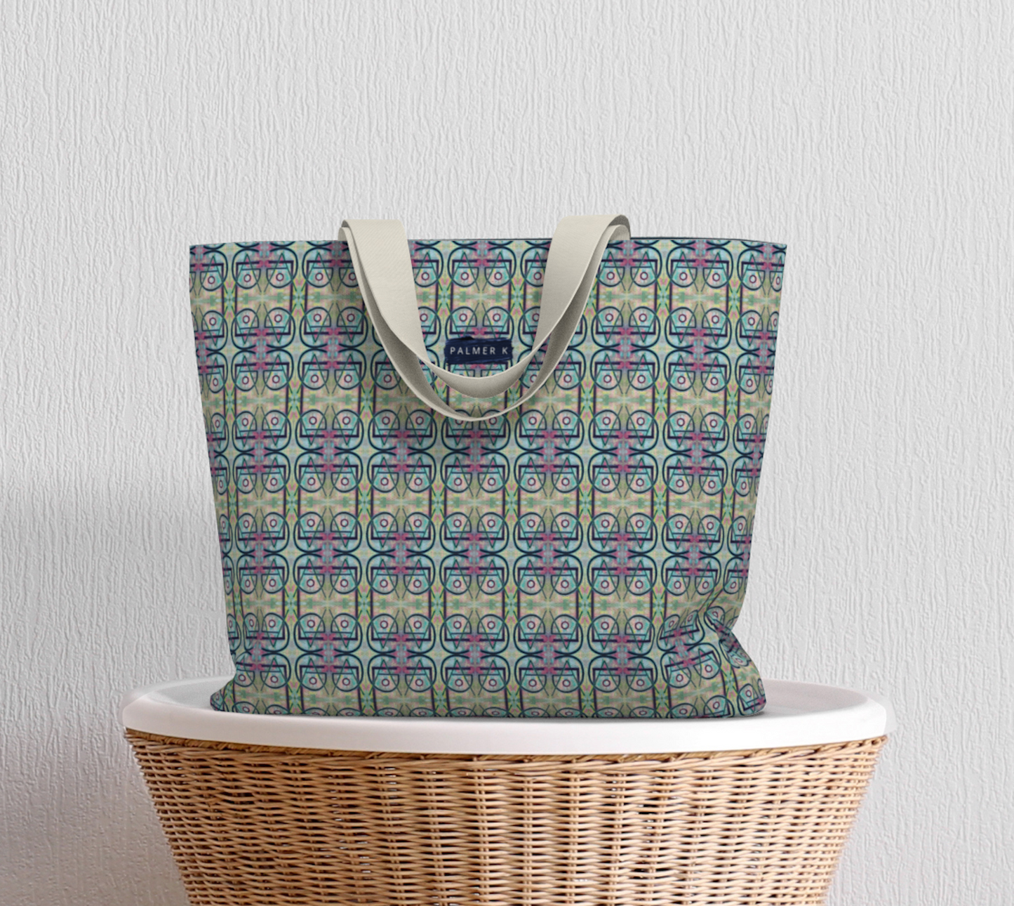 Market Tote - Love is a Vibe (LV/P0)