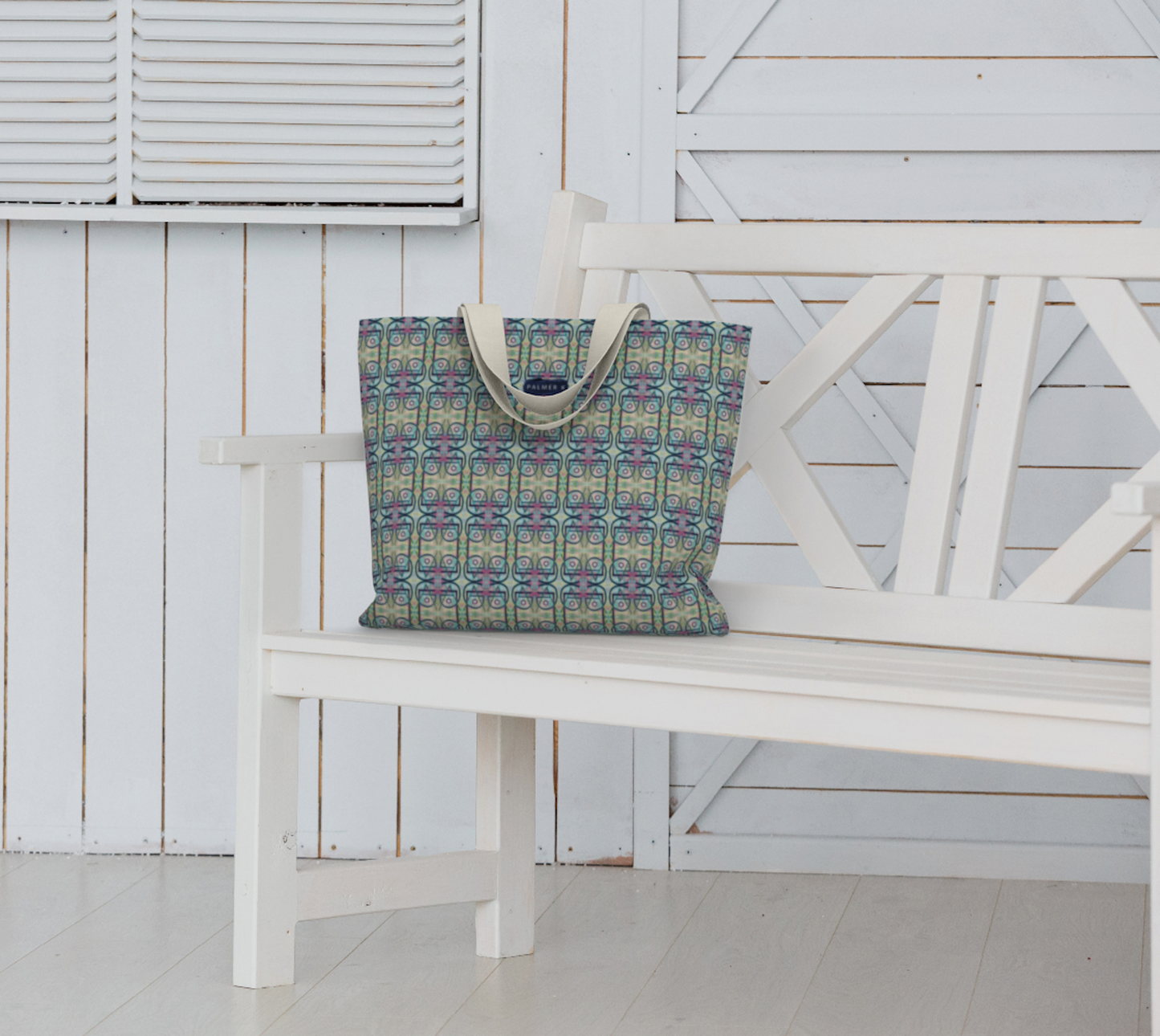 Market Tote - Love is a Vibe (LV/P0)