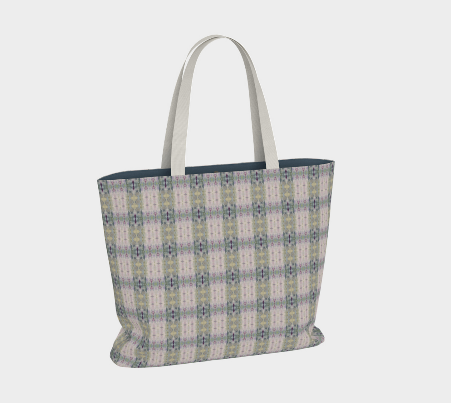 Market Tote - Hourglass Plaid (TR/P10A