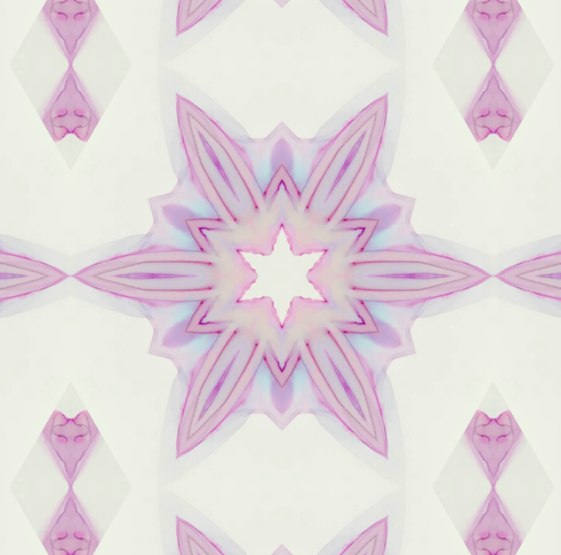 Fabric - Pink Snowflake (OH/P12)