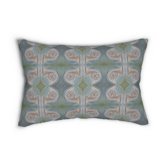 Velvet Lumbar Pillow - French Horns (FH/P1)