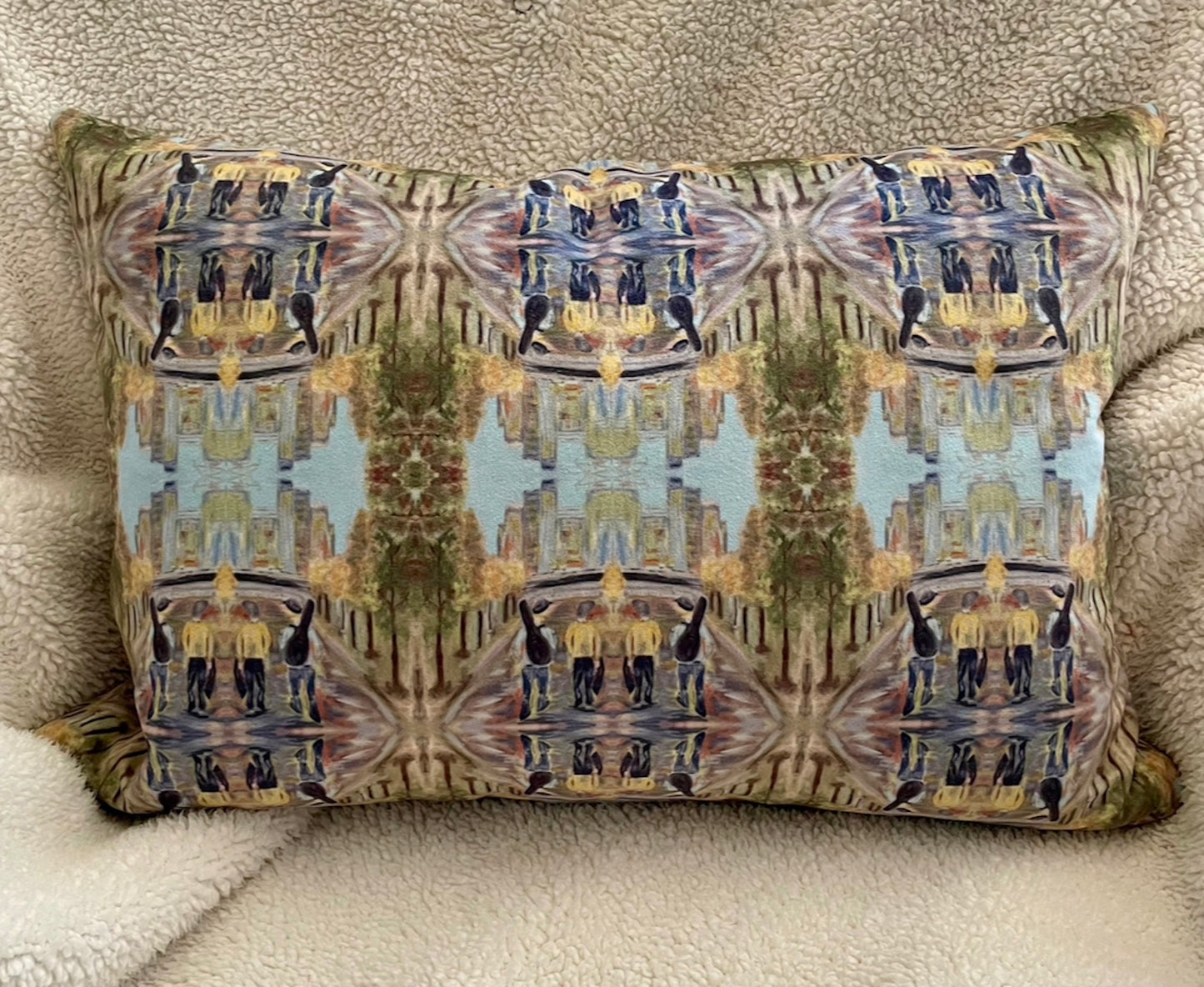 Velvet Lumbar Pillow - Musicians (OTP/P2)