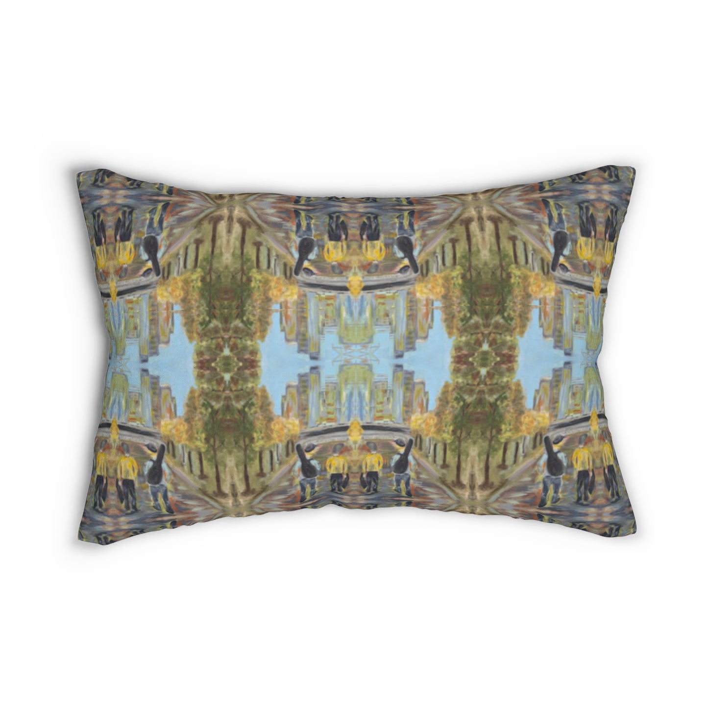 Velvet Lumbar Pillow - Musicians (OTP/P2)
