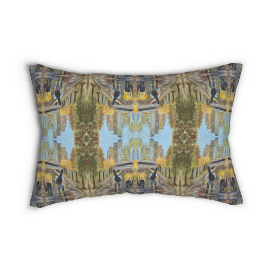 Velvet Lumbar Pillow - Musicians (OTP/P2)