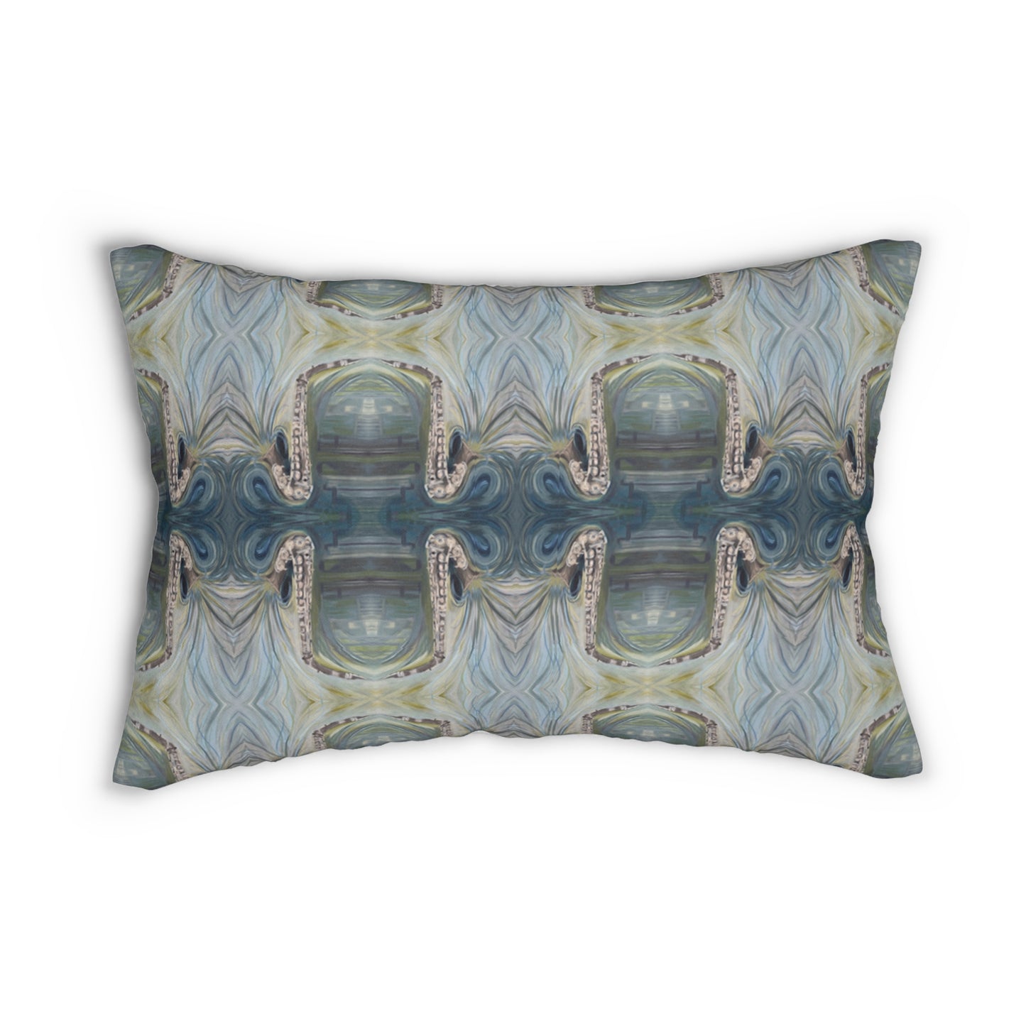 Velvet Lumbar Pillow - Saxophones (SAX/P1)