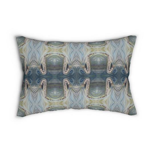 Velvet Lumbar Pillow - Saxophones (SAX/P1)