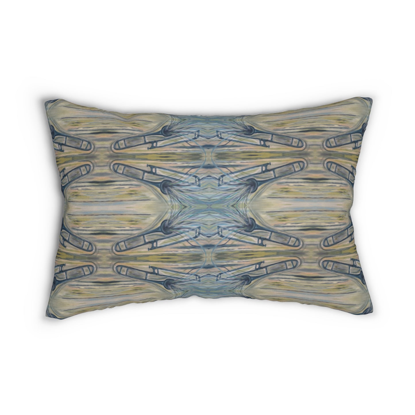 Velvet Lumbar Pillow - Trombones (TJ/P1)