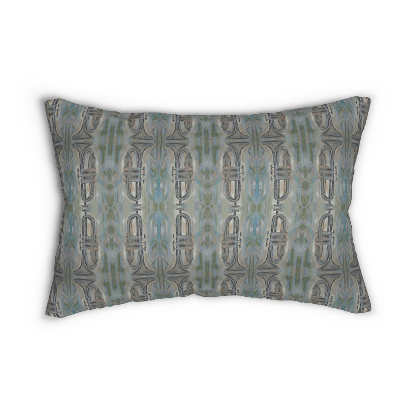 Velvet Lumbar Pillow - Trumpets (TRB/P1)