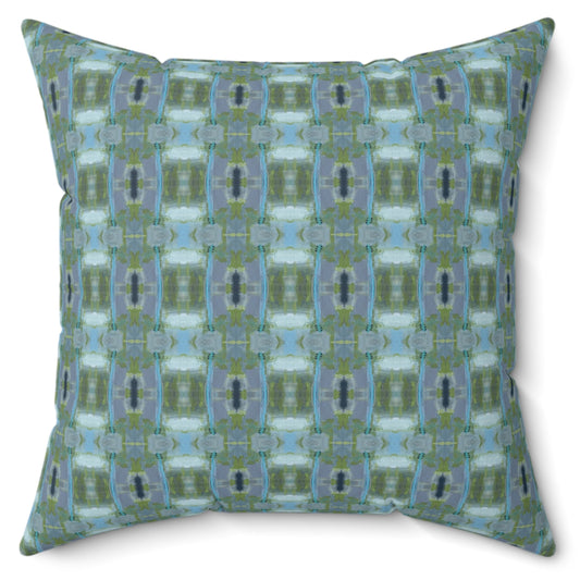 Square Pillow - Plaid Interval (ABJ/P8)