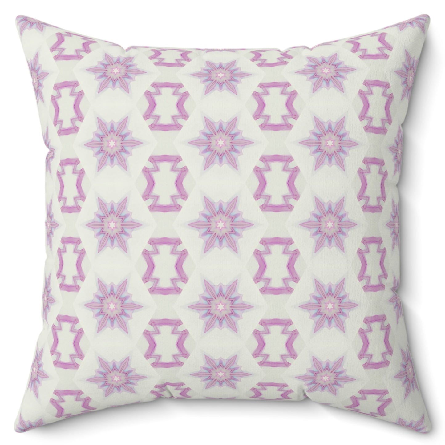 Square Pillow - Snowflake Diamonds (OH/P23)