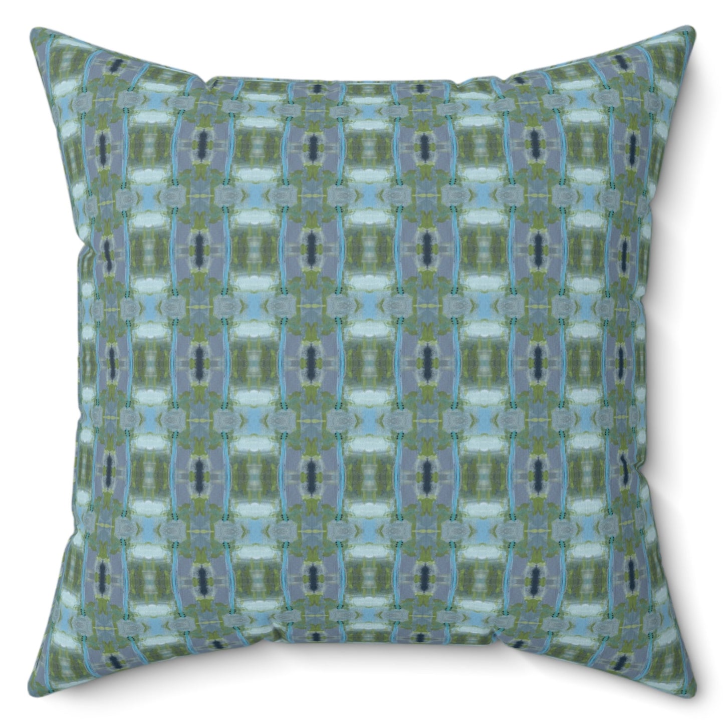Square Pillow - Plaid Interval (ABJ/P8)