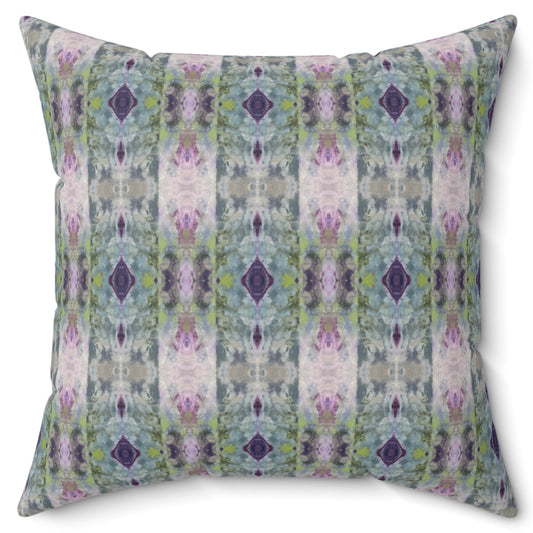 Square Pillow - Ikat Plaid (TR/P7)