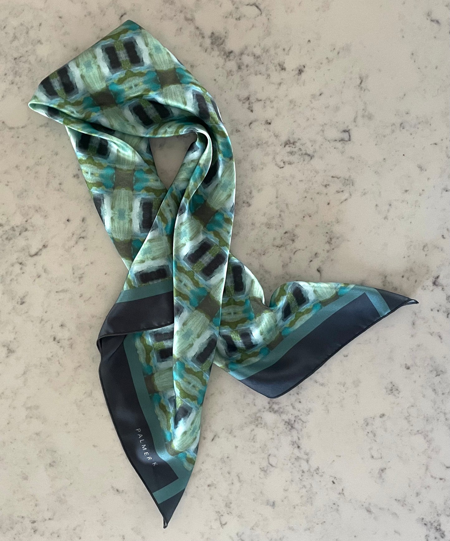 The epitome of luxury when it comes to accessorizing, our 100% Silk Charmeuse scarves are a gorgeous upscale addition to anyone's wardrobe.   Tie it around your neck or handbag, use as a shawl, or wrap around your head like Audrey Hepburn - so many functional uses, our scarves are a wardrobe must-have staple!
100% Silk Charmeuse (12 momme)
Generously sized 36" x 36" square
Arrives in signature gift box
Sustainably printed 