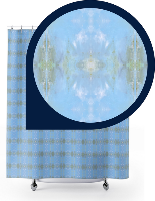 Shower Curtain - Blue Legato 2 (HT/P4A)